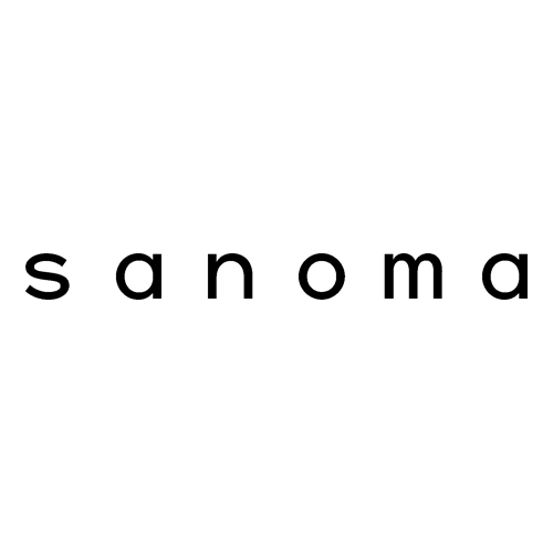 Sanoma Logo (Black) Sanoma